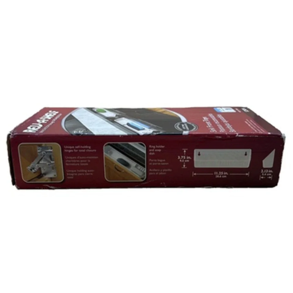 Rev-A-Shelf 11 Inch Tip Out Front Sink Trays Set 52924, 6572-11W Innovative